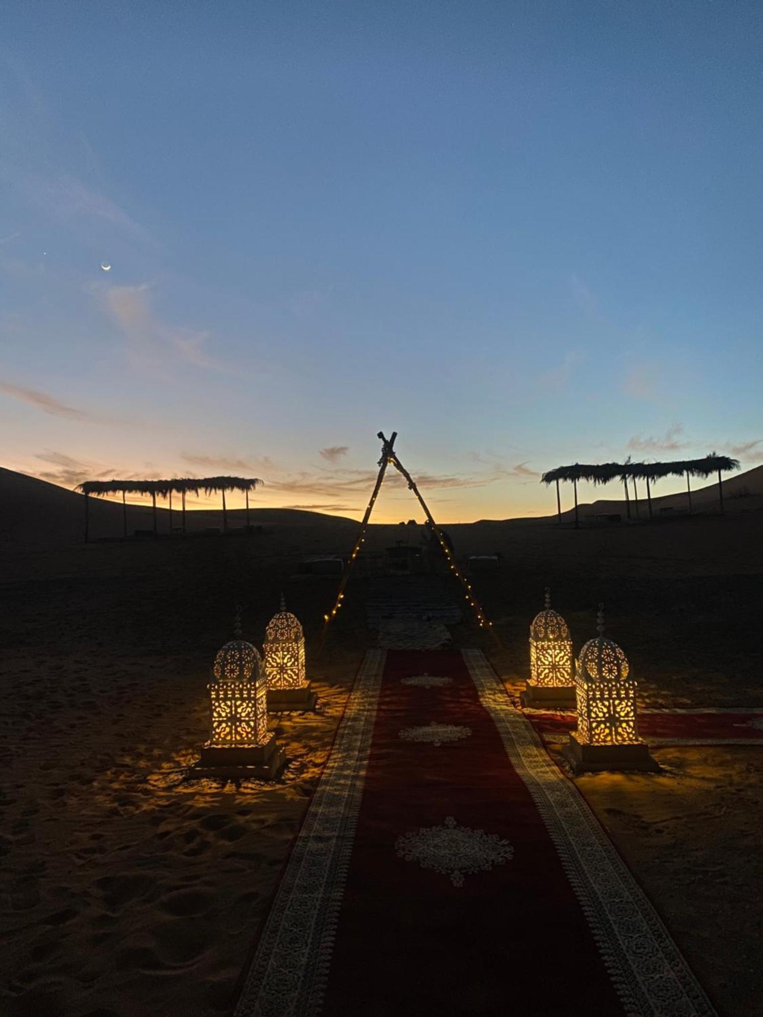 Merzouga Luxury Sahara Camps Zewnętrze zdjęcie